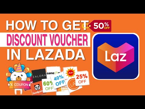 How to GET DISCOUNT VOUCHER in LAZADA | Step by Step