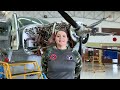 Ellas son las mujeres de la Aviación del Ejército encargadas del mantenimiento de aviones