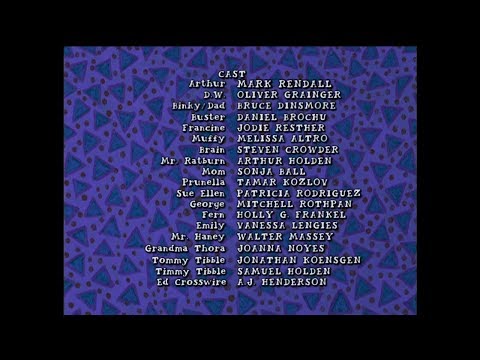Arthur Season 6 - Techno Remix Credits (2001)