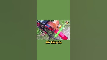 air bicycle using brushless motor #dcmotor #diy