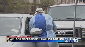 Sparrow Moving COVID-19 Testing Site