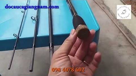 Cần câu lure dominate 4 khúc cao cấp giá 530k |  Đồ câu cá  giang nam