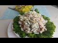 Самый БЫСТРЫЙ и СЫТНЫЙ салат.#Салат #вкуснаяеда #праздничныйстол