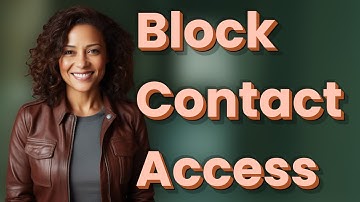 How Can I Stop iPhone Apps from Accessing My Contacts?