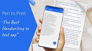 Pen to Print - Handwriting to text app screenshot 3