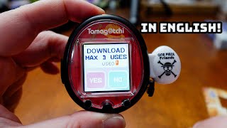 Playing the Tamagotchi Smart One Piece in ENGLISH!