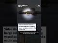 Video shows the moment a barge collided with a sailing vessel carrying members of a youth club