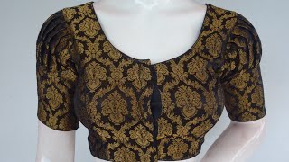 Brocade Designer Double Sleeve Designer Blouses||collections 2