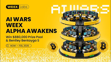 Call for Participants: WEEX AI Wars Global Trading Hackathon Launches with $880K Rewards