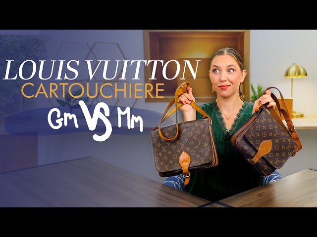 Louis Vuitton Crossbody Comparison Cartouchiere gm mm What s in My Bag and More lvbags YouTube