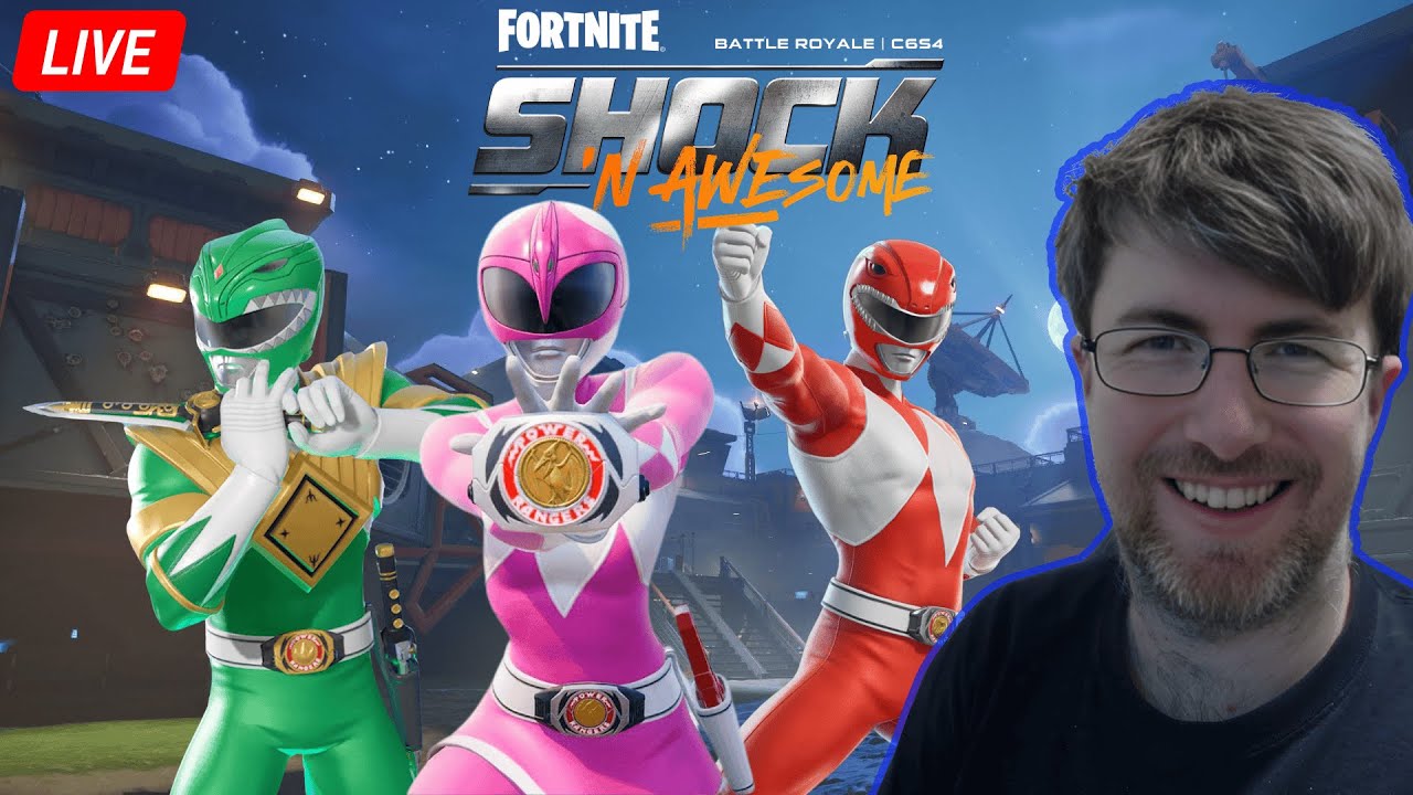 ⚡ Fortnite x Power Rangers – Morphin’ Up Some Victory Royales! 🏆 [Horizontal]