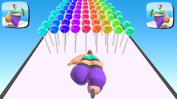 Fat 2 Fit - All Levels Gameplay Android,ios Walkthrough Mobile Game Max Level Part 12 (Level 45)