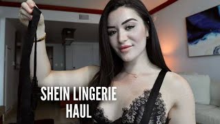 SHEIN LINGERIE TRY ON HAUL!