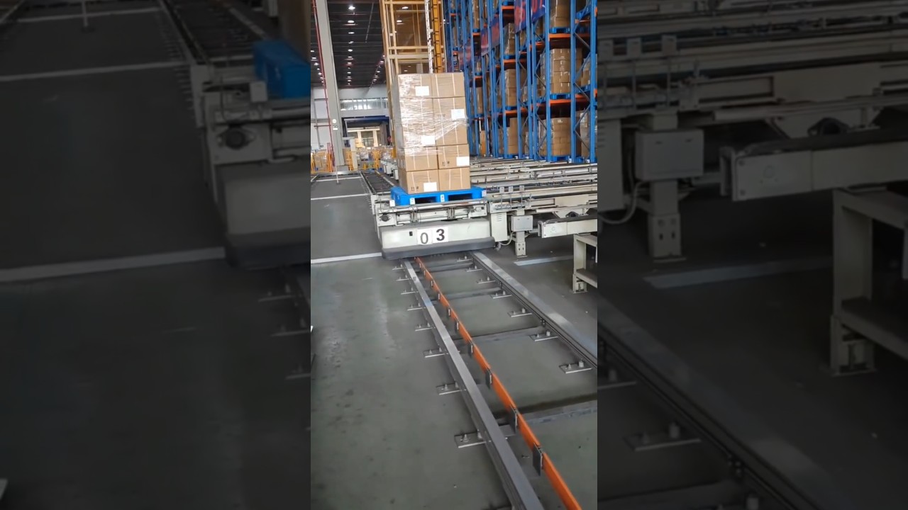 Automated warehouse in China #china #tech #shorts