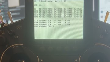 JETI DS-12 UPDATE Screen