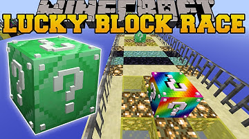 Minecraft: EPIC TRIPLE LUCKY BLOCK RACE - Lucky Block Mod - Modded Mini-Game