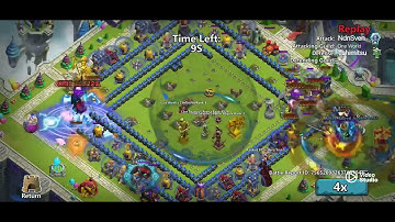 Showing attacks against hell, showing easy mistakes when attacking Clash of Lords 2