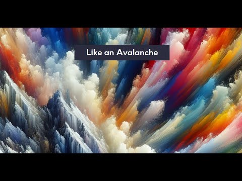 Like an Avalanche - Hillsong - Lyrics #music #2023 #2024 #new #holy #daily #song  #online  #love