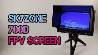 Skyzone 700D Review. FPV screen with diversity and DVR.