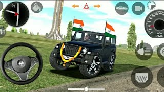 DOLLAR SONG MODIFIED MAHINDRA BIACK THAR😈 INDIAN CAR SIMULATOR 3D 🔥INDIAN OFF-ROAD VILLAGE DRIVING