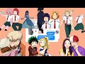 MHA Texts-Crazy Over you Lyric Prank/New student in class A1/Ships in description