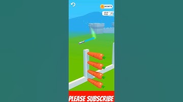 carrots 🥕 slice it all short