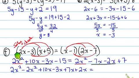 1D - 4.2 Solve Multi-Step Equations