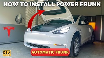 TESLA MODEL Y - EASY DIY POWER FRUNK INSTALL // RESULTS!!