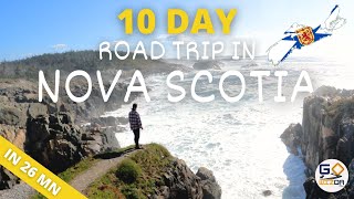 10 DAY MINIVAN ROAD TRIP ACROSS NOVA SCOTIA