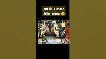KOF Kula insane hidden moves 😳 #kof #kula #hidden #super #kof2002 #chin #mugen #shorts #epic #fight