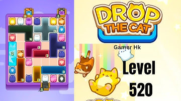 Drop The Cat Level 520 hard level Walkthrough Solution 