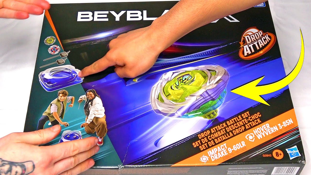 NEW BEYBLADE X DROP ATTACK BATTLE SET IS AWESOME - YouTube