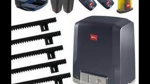 BFT Sliding Gate Operator.