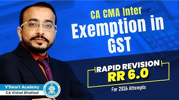 14 Exemptions in GST | RR 6.0 | For Jan’26 & May