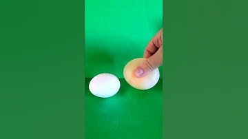 experiment egg after vinegar and egg shell soft #shorts #experiment #eggs