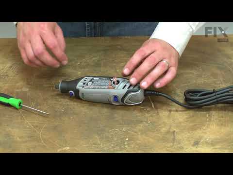 Dremel Rotary Tool Repair - How To Replace The Motor Brush And Spring