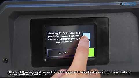 Flashforge Creator Pro 2 operation video