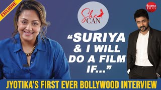 Jyotika on Hindi comeback, missing National Award for Mozhi, Suriya, marriage, motherhood | She Can