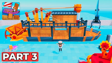 Ship Craft: Seaport Tycoon! Gameplay Walkthrough Part 3 – Building a GIANT STEAMSHIP! (Android/iOS)