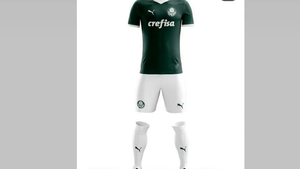 uniforme novo do palmeiras puma