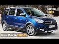 New Dacia LODGY 2019 Review Interior Exterior (7 Seat)