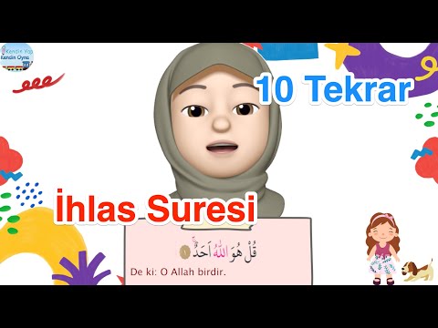 İhlas Suresi  / 10 Tekrar / Ezber Dualar