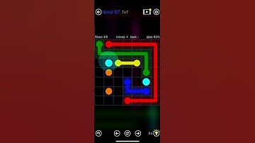 Flow Free - Progression - Rainbow Pack - Level 67 (7x7)