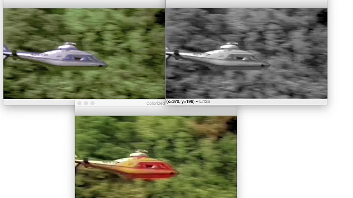 Black and white image colorization with OpenCV and Deep Learning Demo