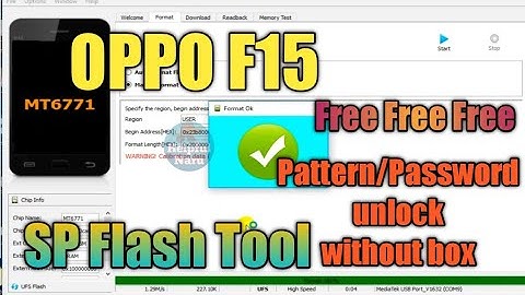 Oppo F15 cph2001 pattern Password unlock and frp bypass without box||sp flash tool file download