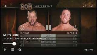 Mike Bennett W Maria Kanellis And Mike Mundo Entrance.