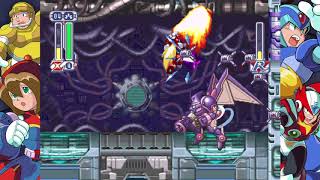 Zero vs Iris Mega Man X Legacy Collection