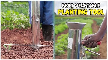 Vegetable Planting Tool | Manual Transplanting Machine