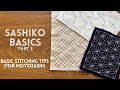 Very basic sashiko stitching tips you should know introduction to sashiko for beginners part 3