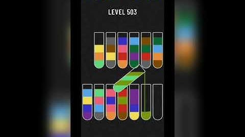 Water sort puzzle level 503